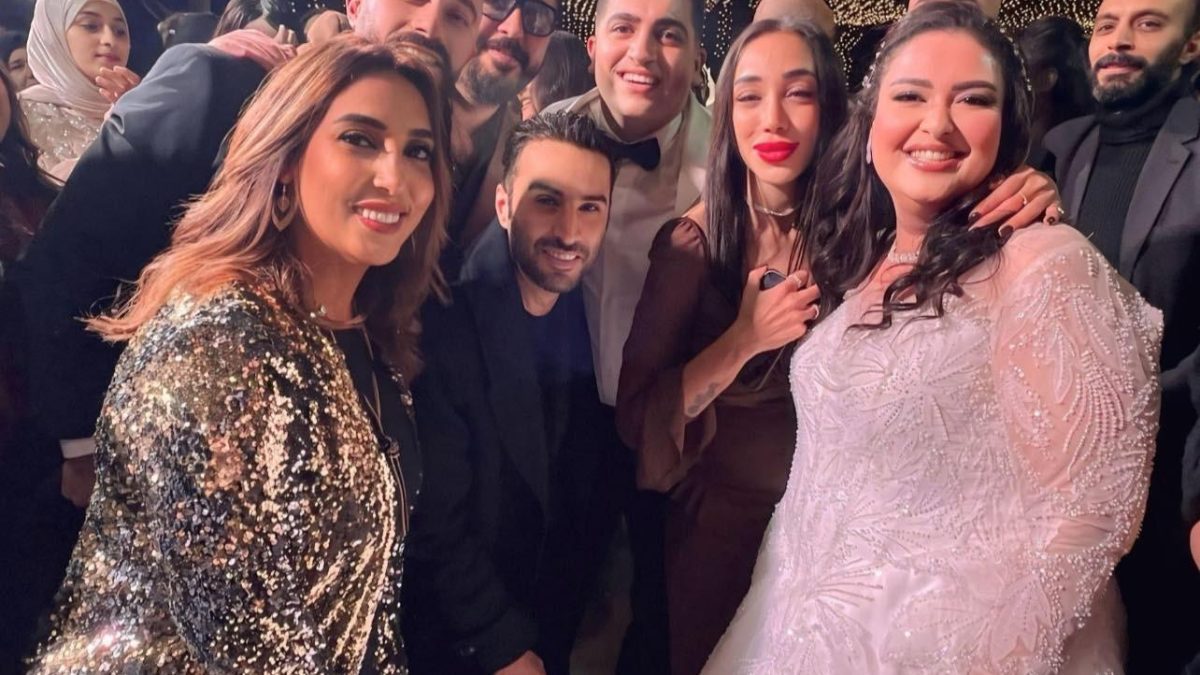 بالصور.. زفاف الفنانة دعاء رجب والمنتج محمود العراقي في ليلة فنية ساحرة