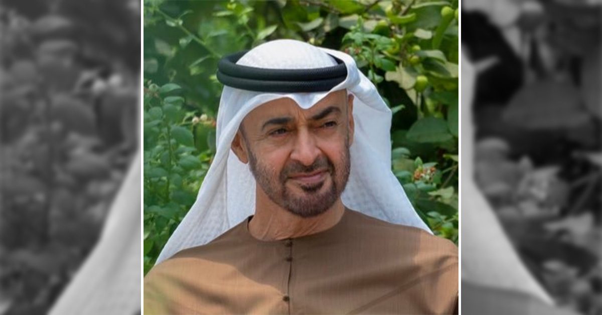 وفاة رئيس دوله الامارات