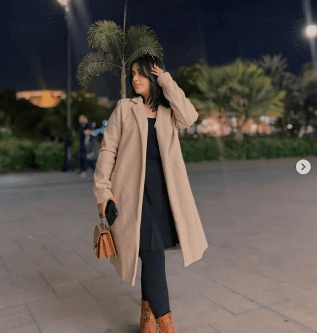 هديل مانع عبر حسابها إنستقرام