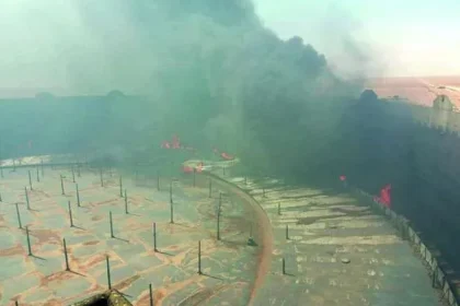 خسائر كبيرة في براميل النفط بـ سبب حرائق ميناء رأس لانوف من اخبار ليبيا اليوم