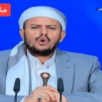 صور عبدالملك الحوثي بمظهر جديد في كلمة اليوم الجمعة