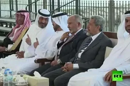 محمد اليدومي وعبد الوهاب الآنسي في ابو ظبي صحة الخبر