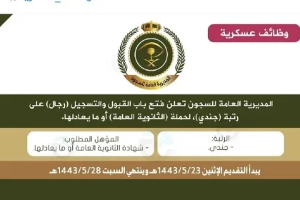 تعرف على ميعاد تقديم وظائف المديرية العامة للسجون