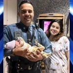 State Trooper escorts women in labor to hospital after traffic stop for speeding on I-91
