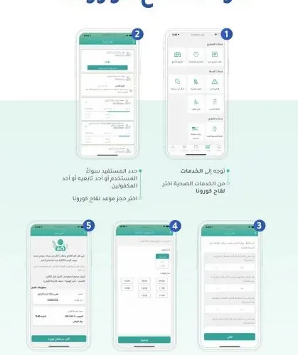 خطوات حجز موعد لقاح كورونا جامعة الملك