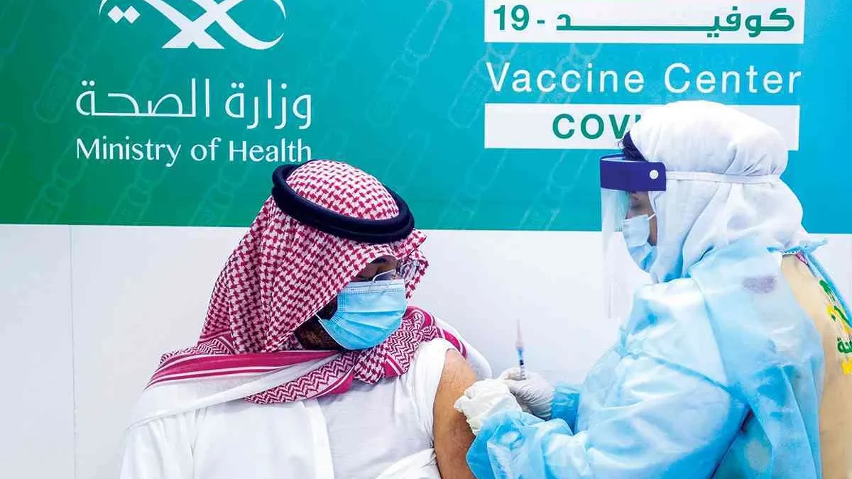 كم عدد الملقحين في السعودية