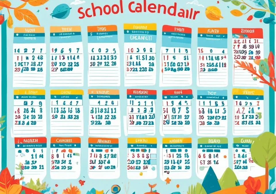 رزنامة العطل المدرسية