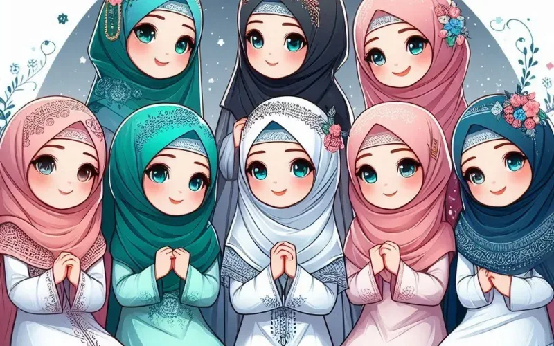 أجمل أسماء بنات إسلامية ومسلمة نادرة ومعانيها | أسماء من القرآن والصحابيات والجنة