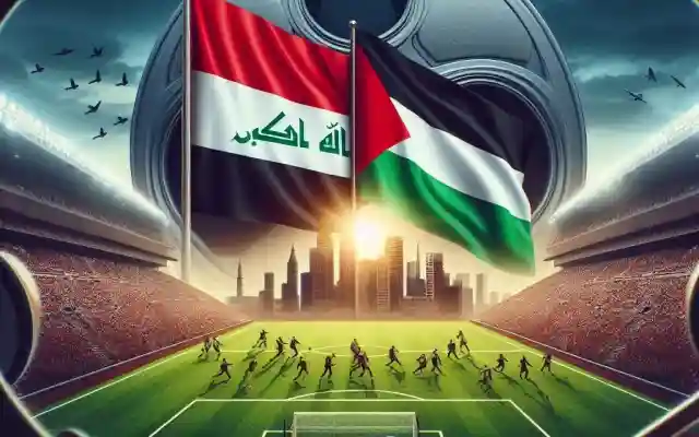 موعد مباراة العراق ضد فلسطين اليوم في تصفيات كأس اسيا 2026 بث مباشر يلا شوت
