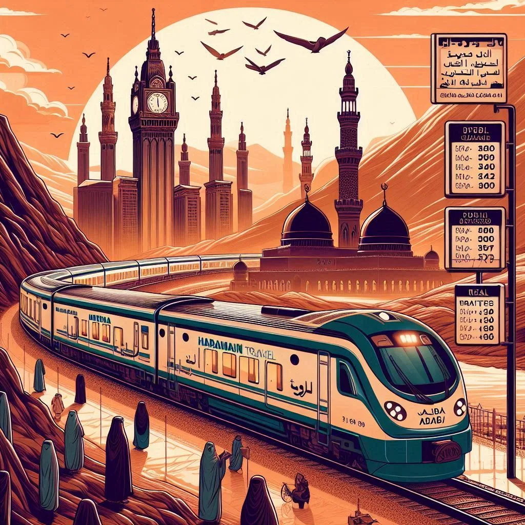 اسعار قطار الحرمين من المدينه الى مكه اسعار قطار الحرمين