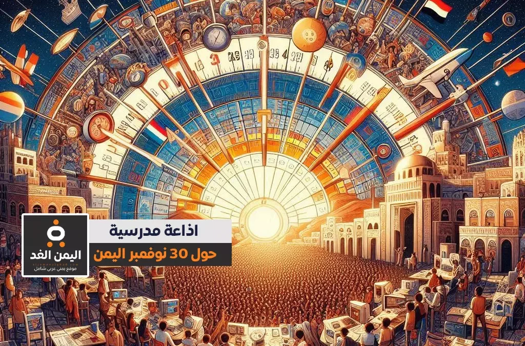 إذاعة مدرسية عن 30 نوفمبر اليمن