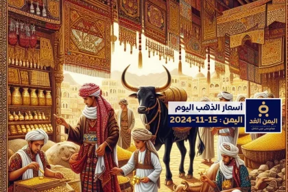 أسعار الذهب في اليمن 15-11-2024 سعر جرام الذهب اليوم عيار 21 الجمعة