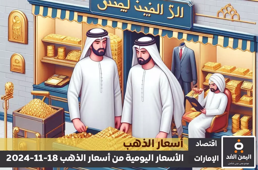 أسعار الذهب اليوم في الإمارات 18-11-2024 | سعر الجرام الذهب عيار 21