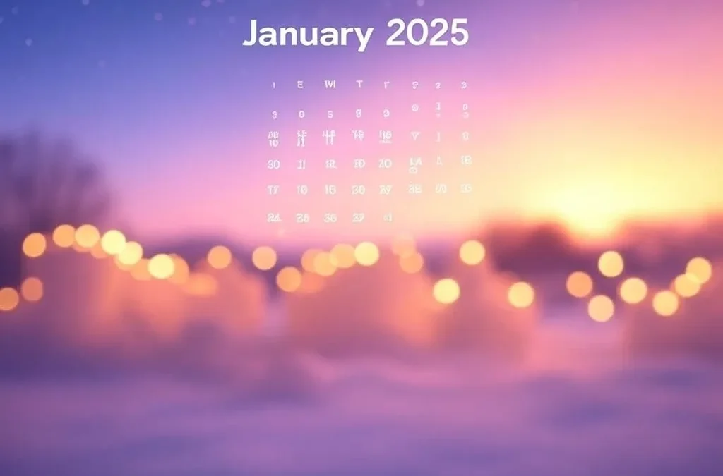 عبارات شهر يناير