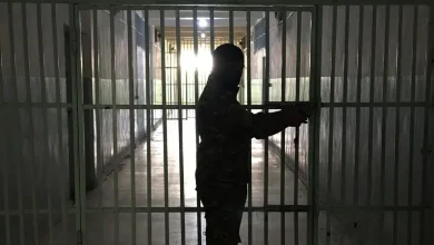 صدام حسين في سجن صيدنايا
