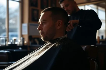 قص الشعر في شهر يناير