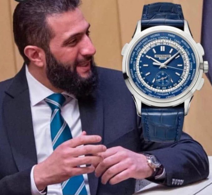 ساعة أحمد الشرع ساعة أحمد الشرع