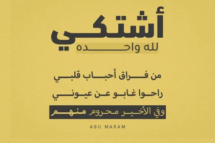 كلمات أغنية أشتكي لله