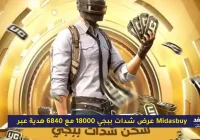شدات ببجي 18000