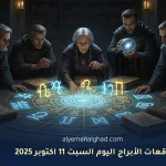 حظك اليوم 11 اكتوبر 2025
