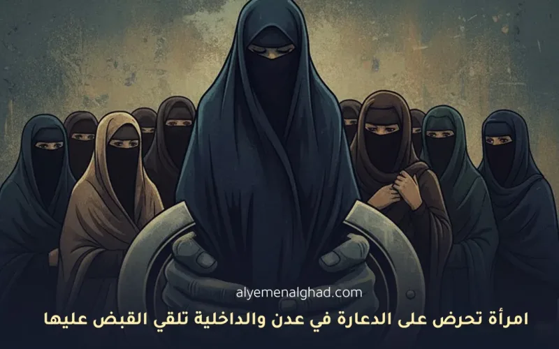 امرأة تحرض على الدعارة في عدن والداخلية تلقي القبض عليها