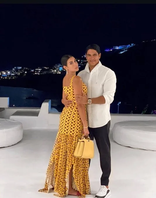 الفنانة ياسمين صبري مع احمد أبو هشيمة