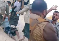 إعدام شاب يمني خارج