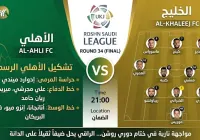 مباراة الخليج ضد الأهلي