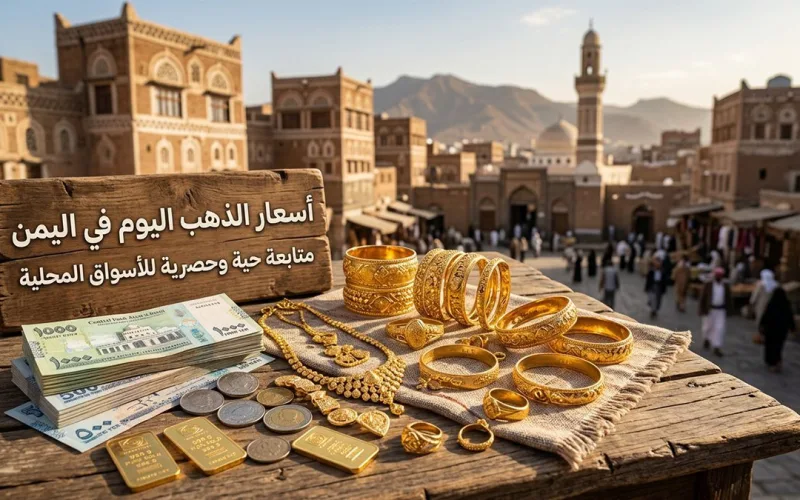 أسعار الذهب في اليمن