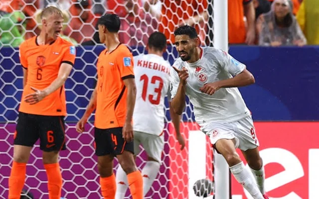 خسارة تونس أمام هولندا وخروجه من كأس العالم 2026 بنتيجة 3:1 في مباراة حزينة