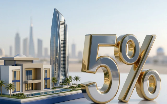 ضريبة التصرفات العقارية في السعودية: 5% على الجميع ورسوم إضافية 2% لغير السعوديين