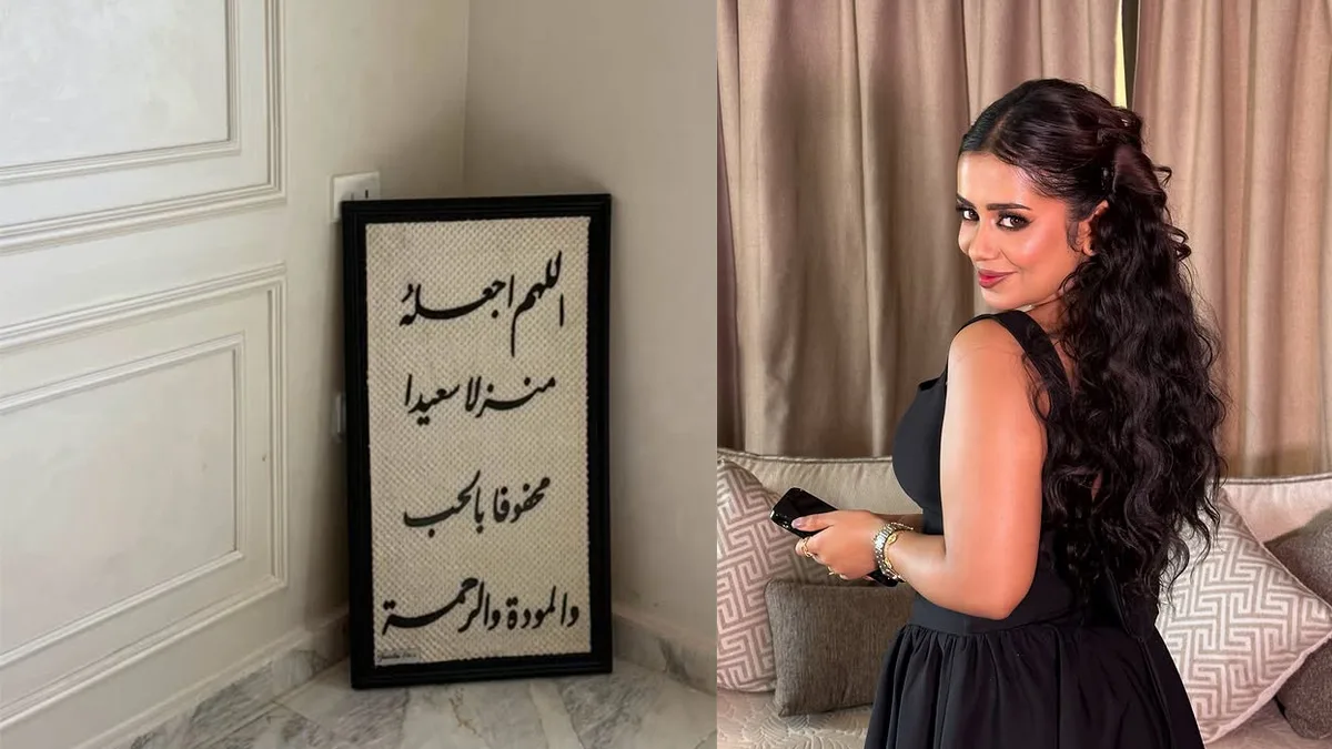 الفنانة اليمنية هديل مانع تعلن شراء منزل جديد في مصر
