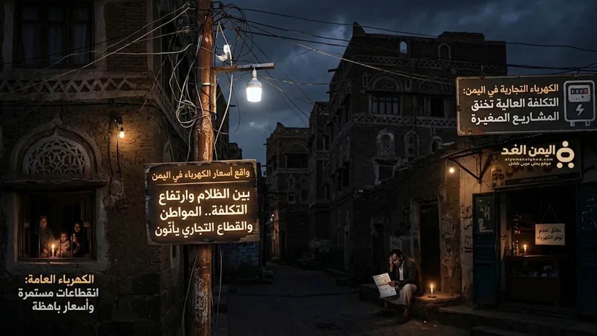 أسعار الكهرباء في اليمن