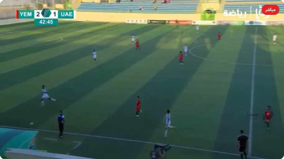 الهدف الثاني للمنتخب اليمني ضدالمنتخب الإماراتي